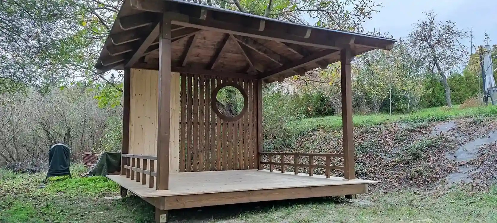 Egyedi pergola Budapesten