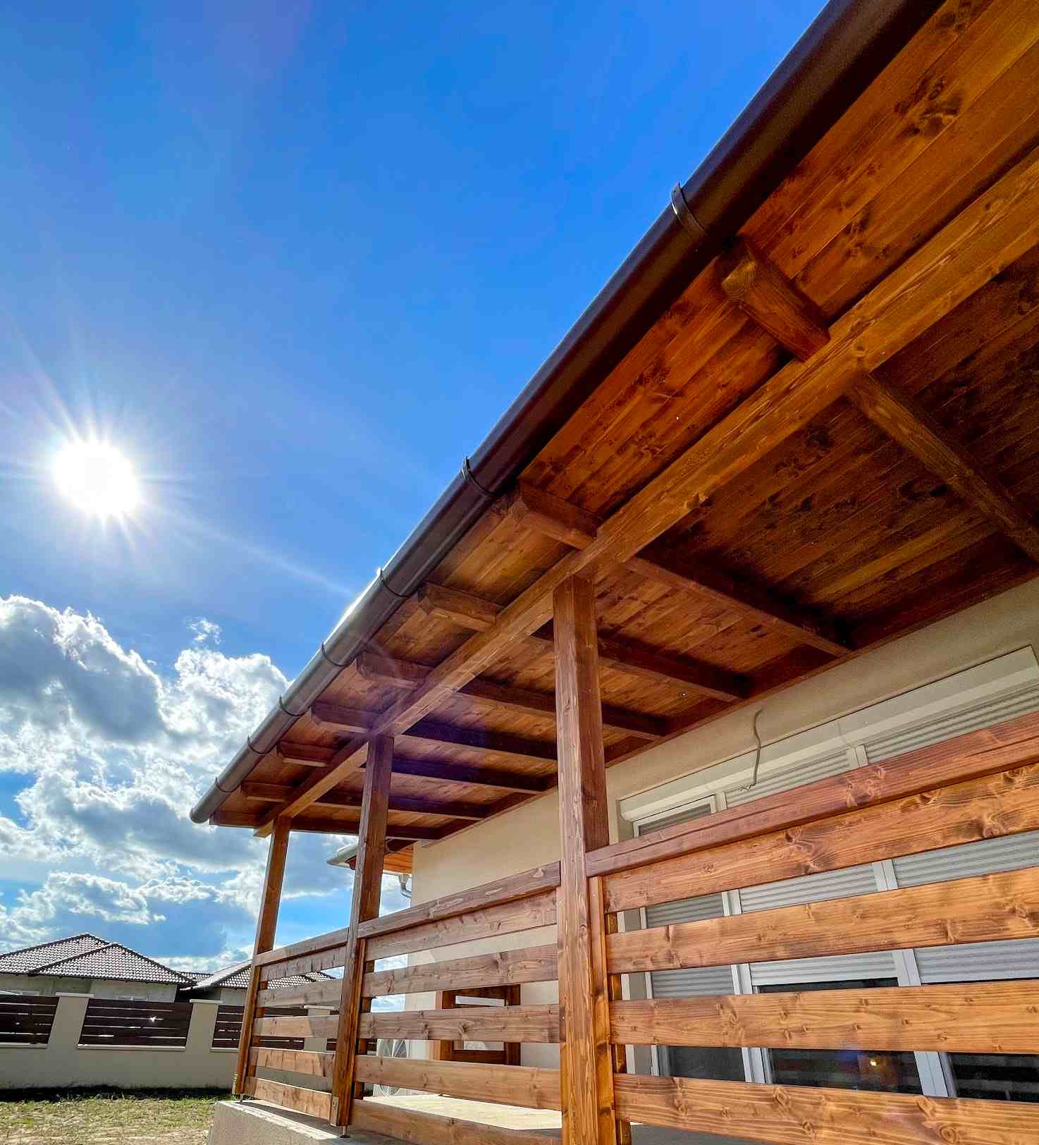 BSH terasztető Vácrátóton