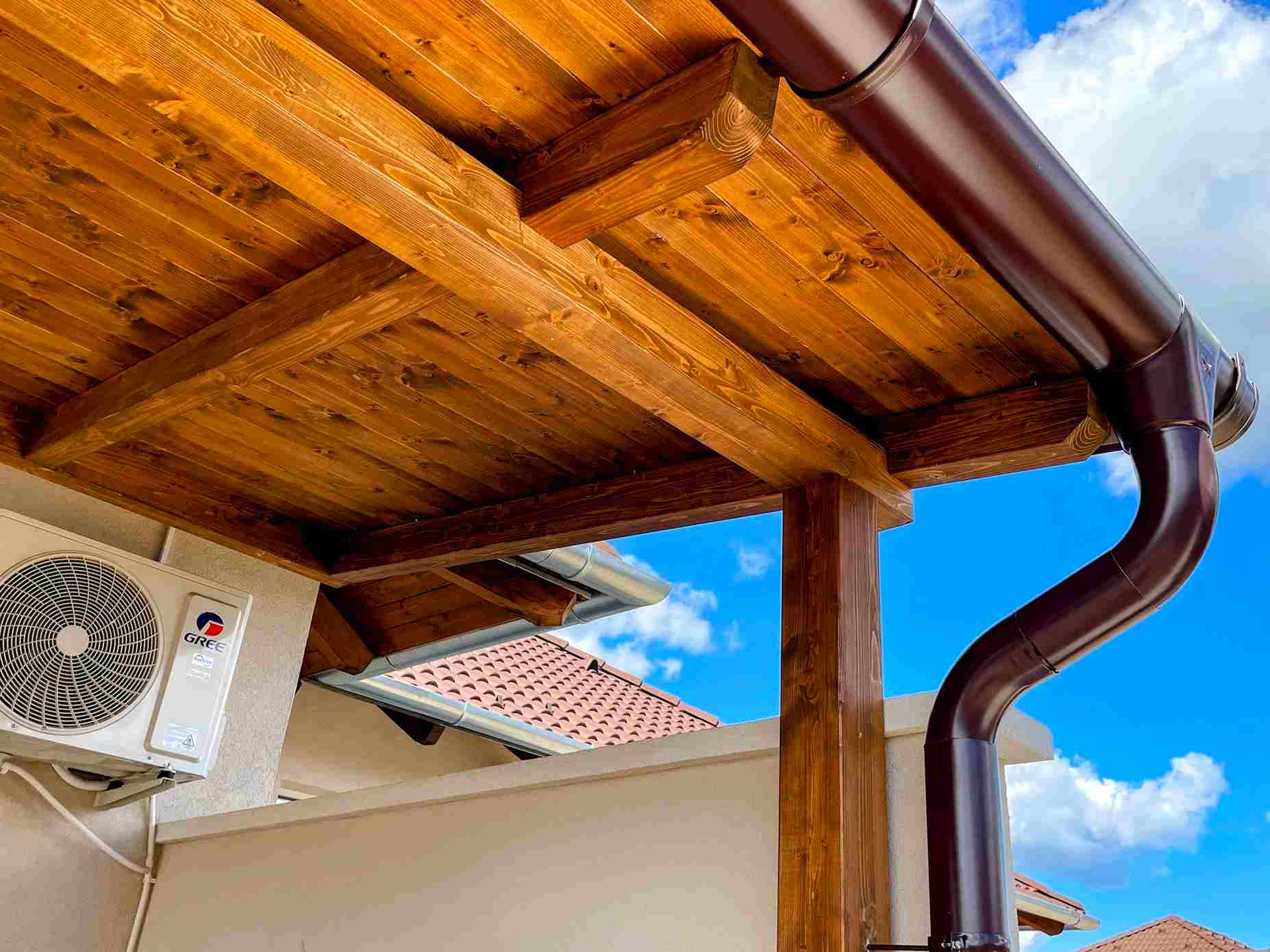 Terasztető Vácrátóton